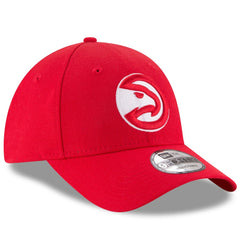 Atlanta Hawks Team Color 9FORTY Adjustable Hat - Red | New Era online