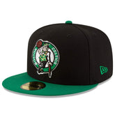 Boston Celtics Team Color 2Tone 59FIFTY Fitted Hat - Black/Green | New Era shop