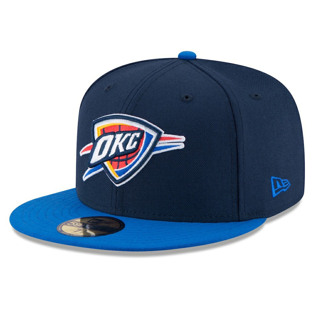 Oklahoma City Thunder Team Color 2Tone 59FIFTY Fitted Hat - Navy/Royal | New Era online