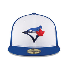 Toronto Blue Jays 2017 Authentic Collection On-Field 59FIFTY Fitted Hat - White/Royal | New Era