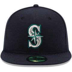 Seattle Mariners Authentic Collection On Field 59FIFTY Fitted Hat - Navy | New Era