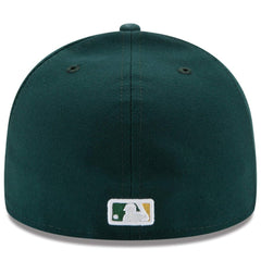 Athletics Road Authentic Collection On Field 59FIFTY Performance Fitted Hat - Green | New Era