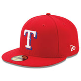 Texas Rangers Alternate Authentic Collection On-Field 59FIFTY Fitted Hat - Red | New Era