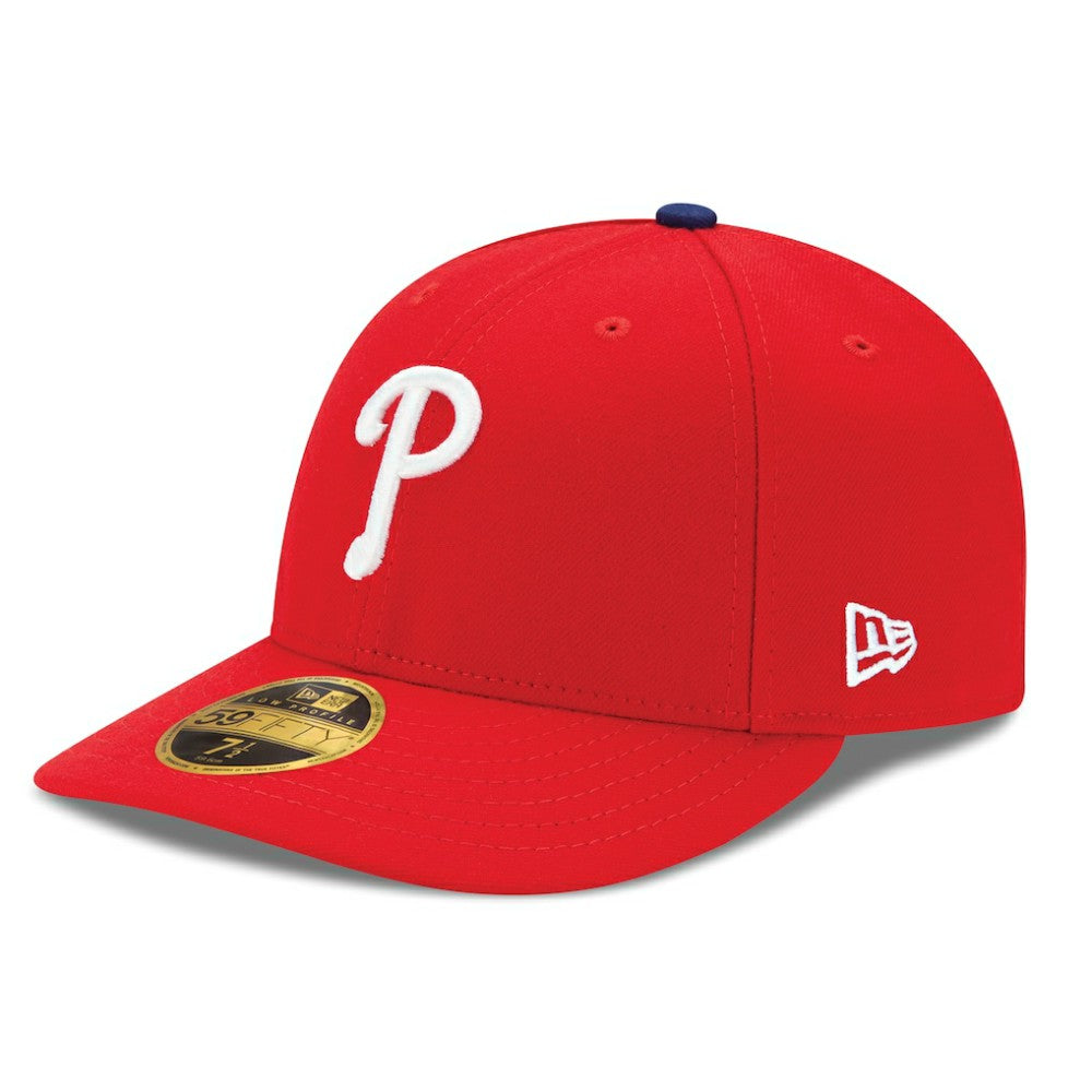 Philadelphia Phillies Authentic Collection On Field Low Profile Game 59FIFTY Fitted Hat - Red | New Era