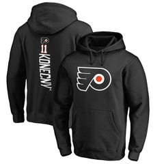 Travis Konecny Philadelphia Flyers Backer Pullover Hoodie Black