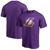 Los Angeles Lakers Gradient Logo T-Shirt - Purple outlet
