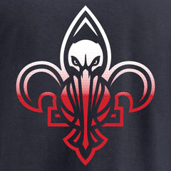New Orleans Pelicans Gradient Logo T-Shirt - Navy on sale