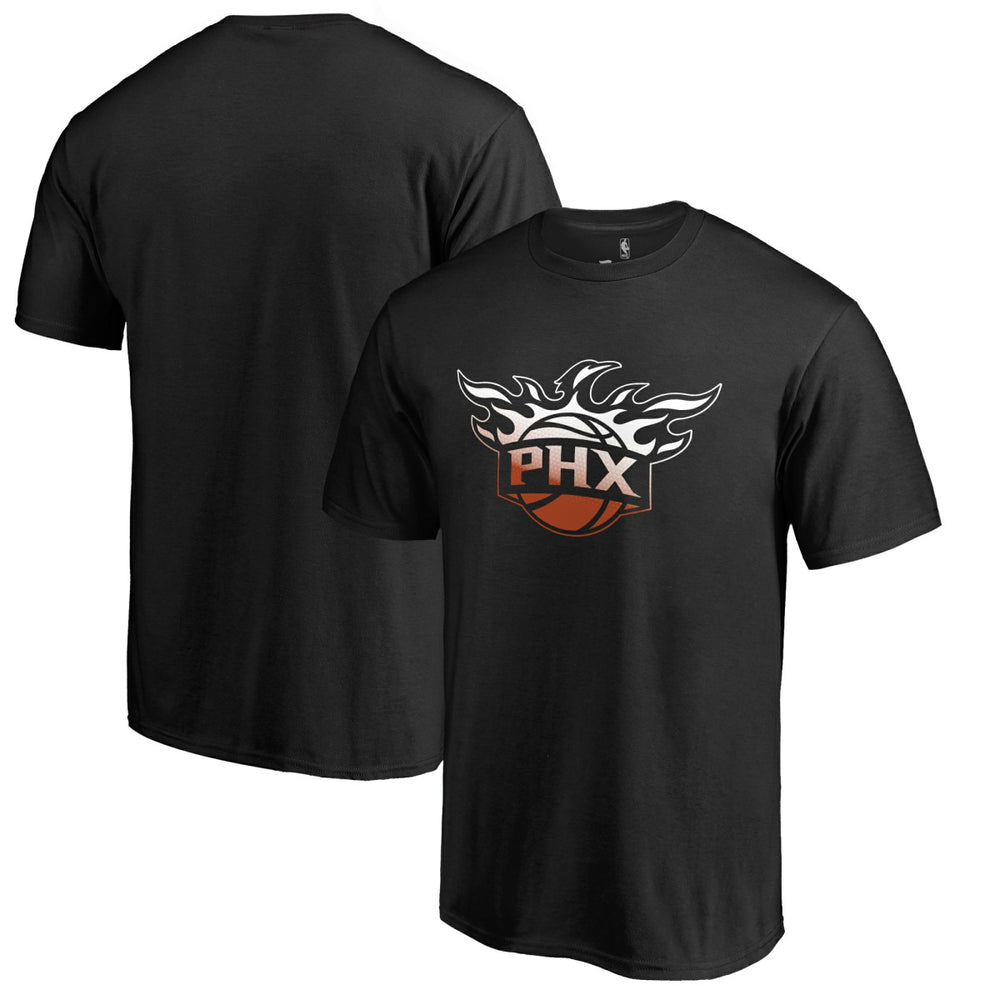 Phoenix Suns Gradient Logo T-Shirt - Black for sale
