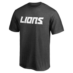 Detroit Lions Wordmark T-Shirt - Heather Gray outlet