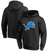 Detroit Lions Primary Logo 2 Pullover Hoodie - Black on sale