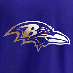 Baltimore Ravens Gradient Logo T-Shirt - Black for sale