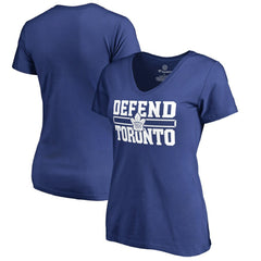 Toronto Maple Leafs Women's Hometown Collection Defend T-Shirt Royal
