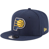 Indiana Pacers Team Color 9FIFTY Snapback Hat - Navy | New Era shop