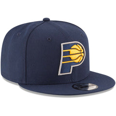 Indiana Pacers Team Color 9FIFTY Snapback Hat - Navy | New Era shop