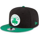 Boston Celtics 2-Tone 9FIFTY Adjustable Snapback Hat - Black/Kelly Green | New Era on sale