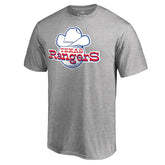 Texas Rangers Cooperstown Collection Forbes T-Shirt - Ash