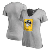 Pittsburgh Pirates Women's Cooperstown Collection Forbes T-Shirt - Ash