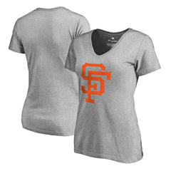 San Francisco Giants Women's Cooperstown Collection Forbes T-Shirt - Ash