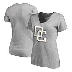 Washington Nationals Women's Cooperstown Collection Forbes T-Shirt - Ash