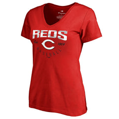 Cincinnati Reds Women's Live For It T-Shirt - Red