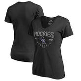 Colorado Rockies Women's Live For It T-Shirt - Black