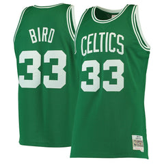 Larry Bird Boston Celtics Hardwood Classics Swingman Jersey - Kelly Green | Mitchell & Ness outlet