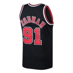Dennis Rodman Chicago Bulls 1997/98 Hardwood Classics Swingman Jersey sale - Black | Mitchell & Ness shop