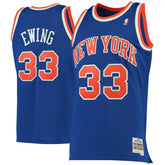 Patrick Ewing New York Knicks 1991/92 Hardwood Classics Swingman Jersey - Blue | Mitchell & Ness discount