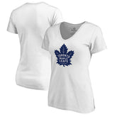Toronto Maple Leafs Women's Primary Logo T-Shirt White
