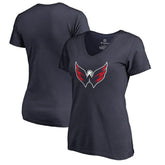 Washington Capitals Women's Primary Logo T-Shirt Navy