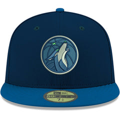 Minnesota Timberwolves Team Color 2Tone 59FIFTY Fitted Hat - Navy | New Era shop
