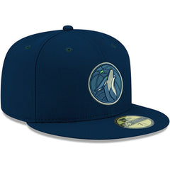 Minnesota Timberwolves Youth Team Color 59FIFTY Fitted Hat - Navy | New Era discount