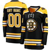 Boston Bruins Fanatics Women's Home Breakaway Custom Jersey Black