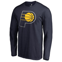 Indiana Pacers Primary Logo Long Sleeve T-Shirt - Navy cheap