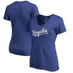 Kansas City Royals Women's Team Wordmark T-Shirt - Royal