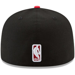 Portland Trail Blazers Team Color 2-Tone 59FIFTY Fitted Hat - Black/Red | New Era sale