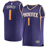 Devin Booker Phoenix Suns Fast Break Replica Jersey Purple - Icon Edition | Fanatics online