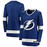 Tampa Bay Lightning Fanatics Women's Home Breakaway Jersey Blue
