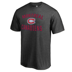 Montreal Canadiens Victory Arch T-Shirt Heathered Gray