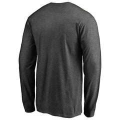 Detroit Red Wings Victory Arch II Long Sleeve T-Shirt Heathered Gray