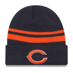 Chicago Bears New Era Team Logo Cuffed Knit Hat - Navy discount