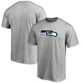 Seattle Seahawks Primary Logo T-Shirt - Heathered Gray on sale