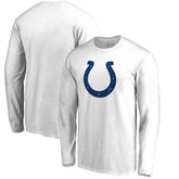 Indianapolis Colts Primary Logo Long-Sleeve T-Shirt - White cheap