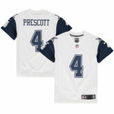 Dak Prescott Dallas Cowboys Youth Color Rush Game Jersey - White | Nike on sale