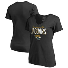 Jacksonville Jaguars Women's Nostalgia T-Shirt - Black on sale