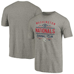 Washington Nationals Cooperstown Collection Doubleday Tri-Blend T-Shirt - Gray
