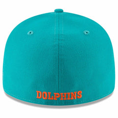 Miami Dolphins New Era Omaha Throwback Low Profile 59FIFTY Fitted Hat - Aqua cheap