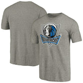 Dallas Mavericks Distressed Team Logo Tri-Blend T-Shirt sale - Heather Gray cheap