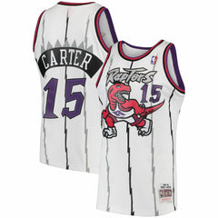 Vince Carter Toronto Raptors 1998/99 Hardwood Classics Swingman Jersey - White | Mitchell & Ness on sale