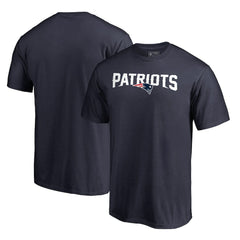 New England Patriots Wordmark T-Shirt - Navy for sale